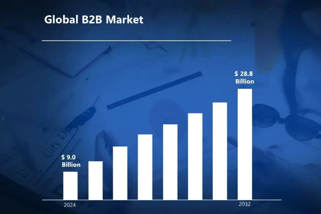 Объем B2B-рынка: прогнозы и драйверы роста до 2032 года